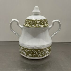 J & G Meakin Sugar Bowl Sterling Colonial English